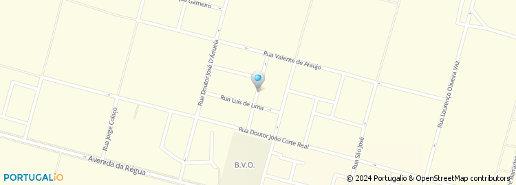 Mapa de Rua Armando de Andrade
