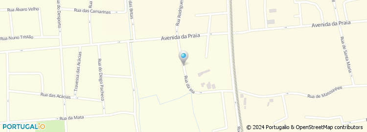 Mapa de Rua da Iria
