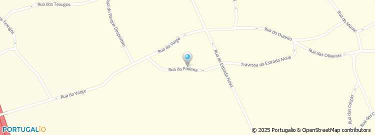 Mapa de Rua da Padaria
