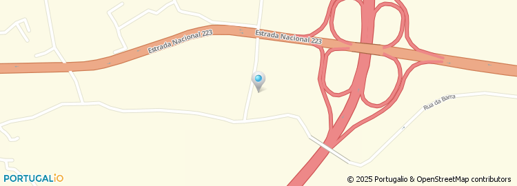 Mapa de Rua de Cima