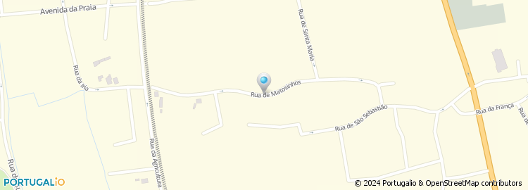Mapa de Rua de Matosinhos
