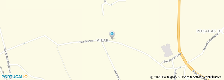 Mapa de Rua de Vilar