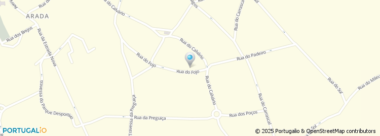 Mapa de Rua do Fojo