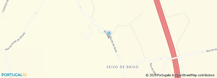 Mapa de Rua Escola do Seixo