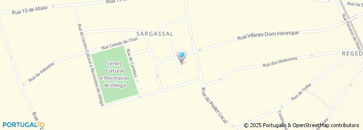 Mapa de Rua Infante Dom Henrique