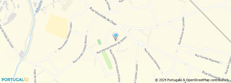Mapa de Rua Manuel Maria de Matos