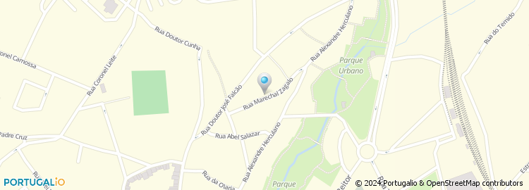 Mapa de Rua Marechal Zagalo