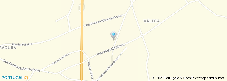 Mapa de Rua Padre Francisco dos Anjos
