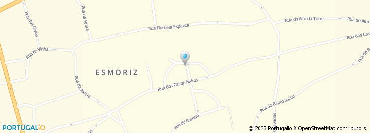Mapa de Rua Professora Dona Vitorinha