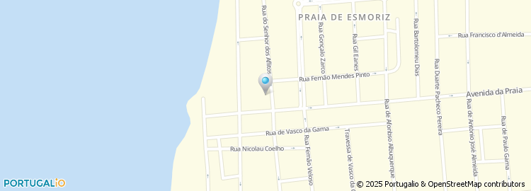 Mapa de Rua Senhor dos Aflitos