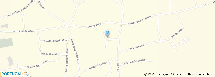 Mapa de Travessa da Rua Nova