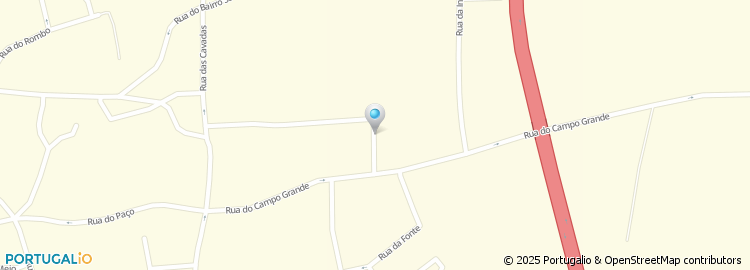 Mapa de Travessa do Campo Grande