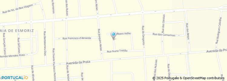 Mapa de Travessa Nuno Tristão