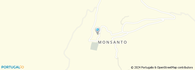 Mapa de Paço de Monsanto - Actividades Hoteleiras, Unipessoal Lda