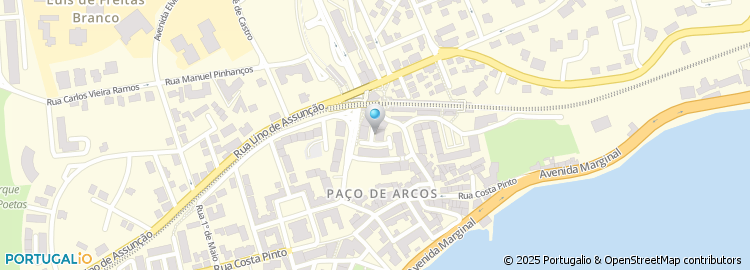 Mapa de Paço Expresso - Serviços de Estafetas Lda