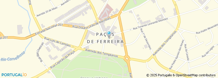 Mapa de Praça da República