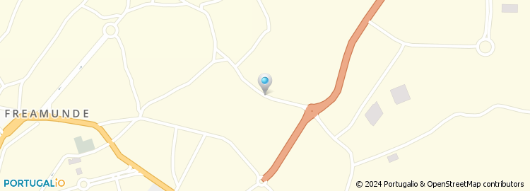Mapa de Rua de Freamunde de Cima