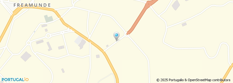 Mapa de Rua Nuno Augusto Ferreira Mendes