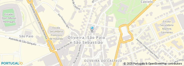 Mapa de Padaria das Trinas, Lda