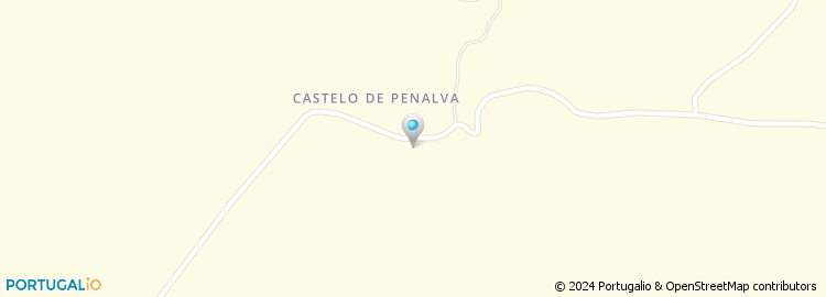 Mapa de Padaria & Pastelaria A Flor de Penalva do Castelo, Lda