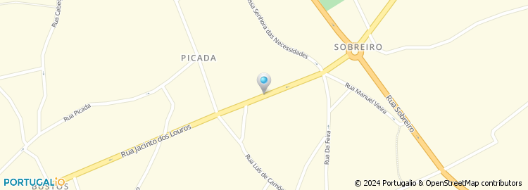 Mapa de Padaria - Pastelaria - Charcutaria Espiga D Oiro, Lda