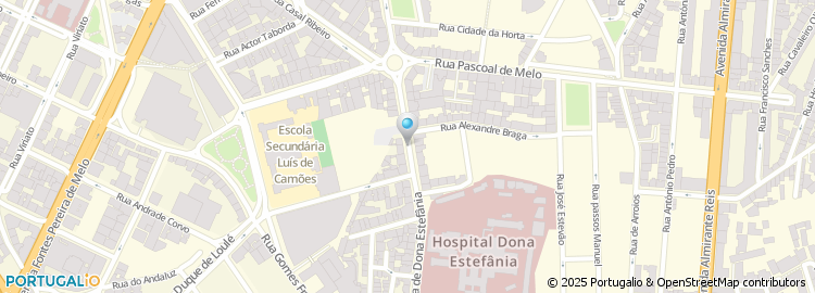 Mapa de Palácio do Mar, Lda