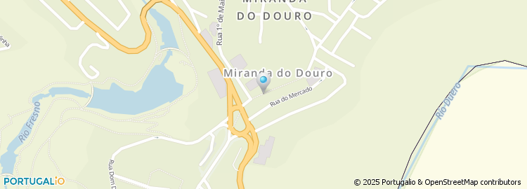 Mapa de Paladares Mirandeses, Café e Restaurante, Unipessoal Lda