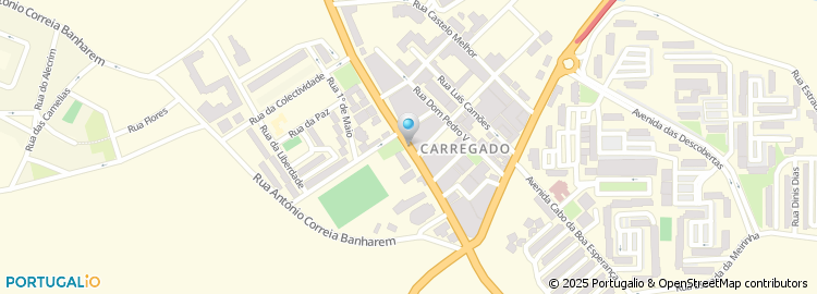 Mapa de Palmeira do Carregado - Pastelaria e Snack-Bar, Lda