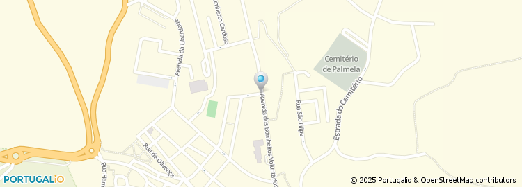 Mapa de Avenida dos Bombeiros Voluntários
