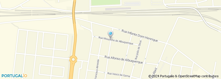 Mapa de Rua Mouzinho de Albuquerque