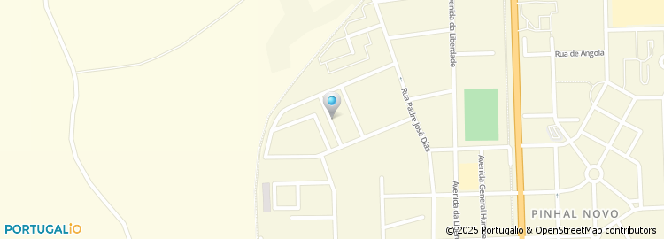 Mapa de Rua 1º de Dezembro