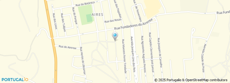 Mapa de Rua António Júlio Barrocas
