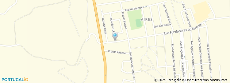 Mapa de Rua Francisco Carvalho da Silva (o Chitas)