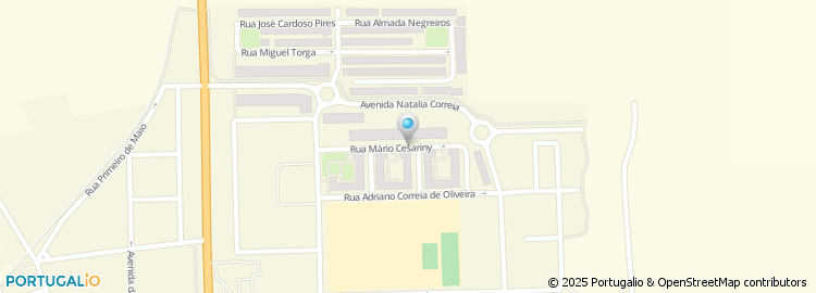 Mapa de Rua Josefina Silva