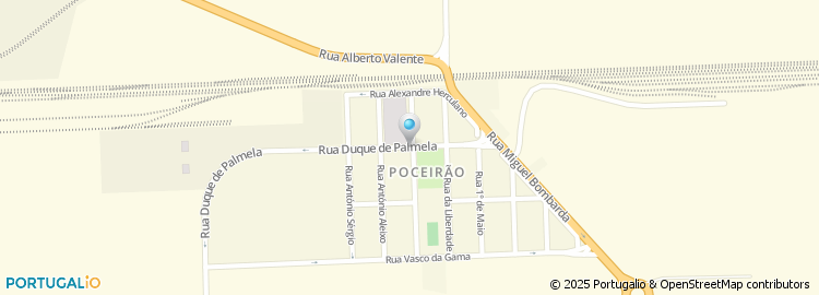 Mapa de Rua Luís de Camões