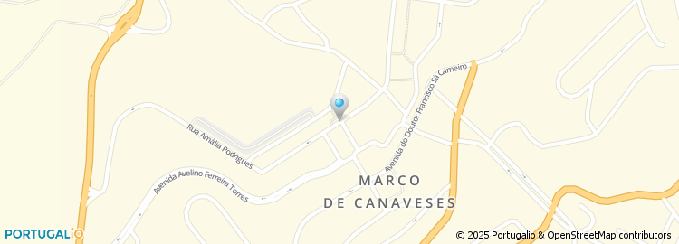 Mapa de Rua Luís de Camões