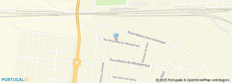 Mapa de Rua Mouzinho de Albuquerque