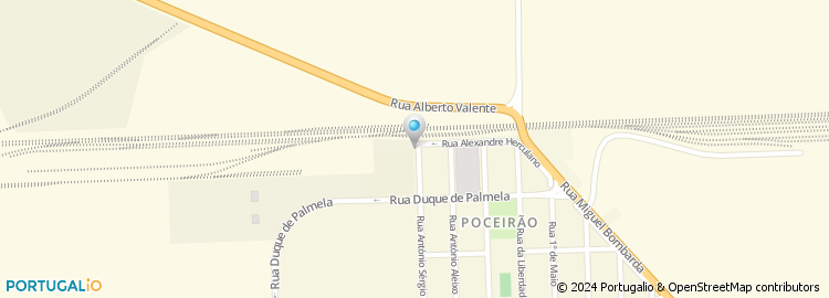 Mapa de Rua Padre Vieira
