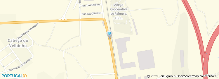 Mapa de Rua Raúl Machado