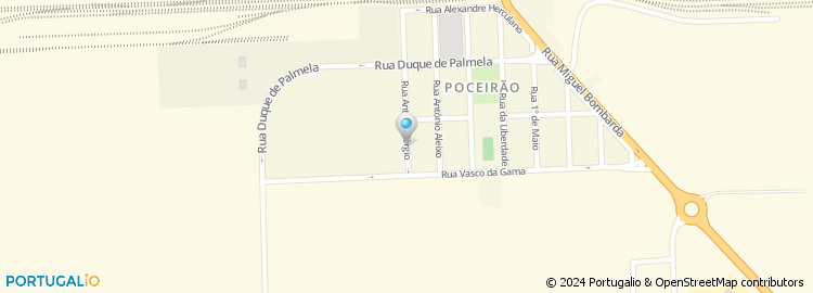 Mapa de Rua Santos Jorge