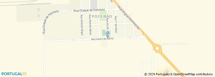Mapa de Rua Vasco Gama