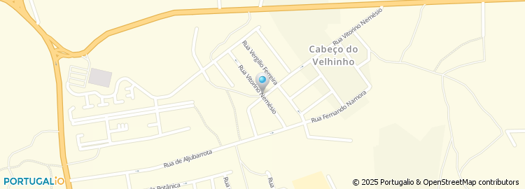 Mapa de Rua Vitorino Nemésio