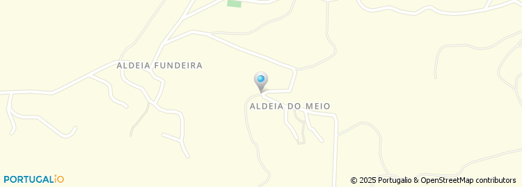 Mapa de Aldeia do Meio