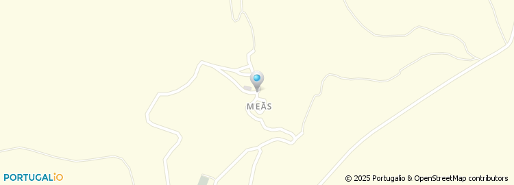 Mapa de Meãs