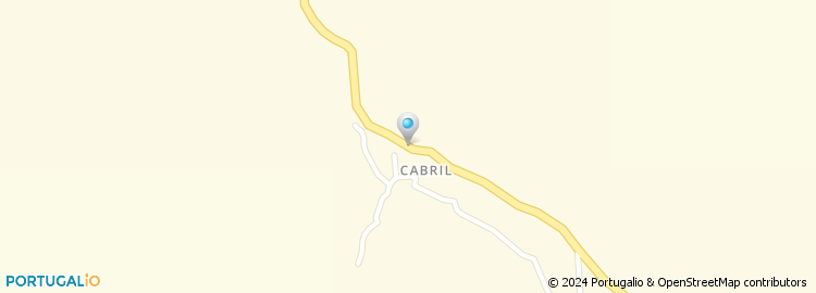 Mapa de Cabril