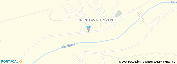 Mapa de Dornelas do Zêzere