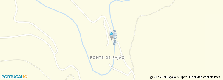 Mapa de Ponte Fajão