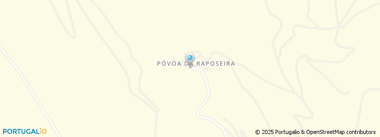 Mapa de Póvoa Raposeira