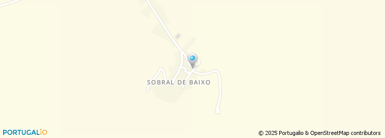 Mapa de Sobral de Baixo