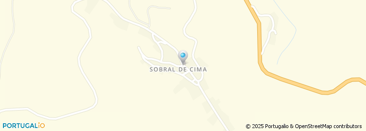 Mapa de Sobral de Cima